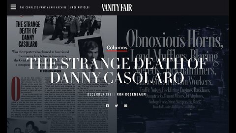 Inslaw, Promis and the Strange Death of Danny Casolero with Researcher Albert Lanier. (2022)