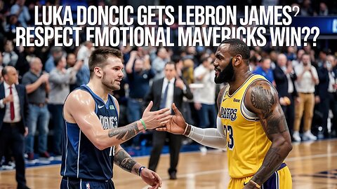 Luka Doncic Gets LeBron James' RESPECT After Emotional Mavericks Win?