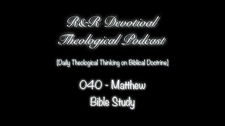 Matthew 5.5 [Blessed are the Lowly...]