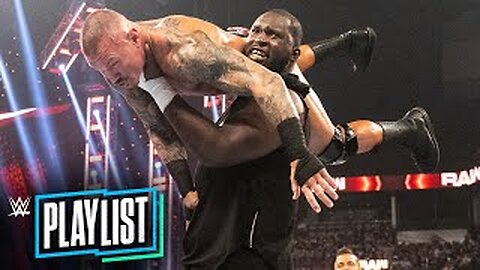 Omos destroying Superstars WWE Playlist