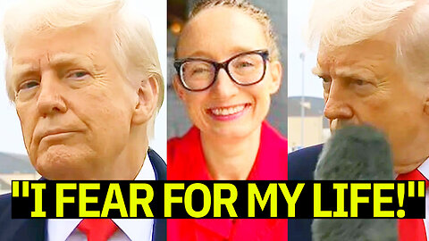 LIBERAL Reporter FEARS for HER LIFE since HITTING TRUMP with a MICROPHONE