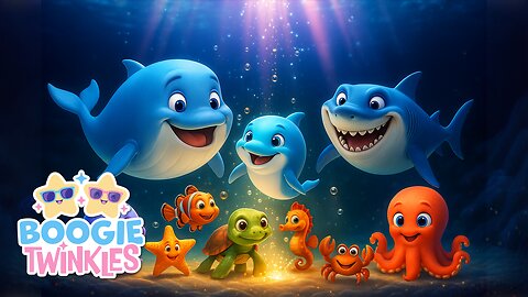 Toddler Songs About The Ocean | Under The Sea Friends | Boogie Twinkles Nursery Rhymes & Kids Songs