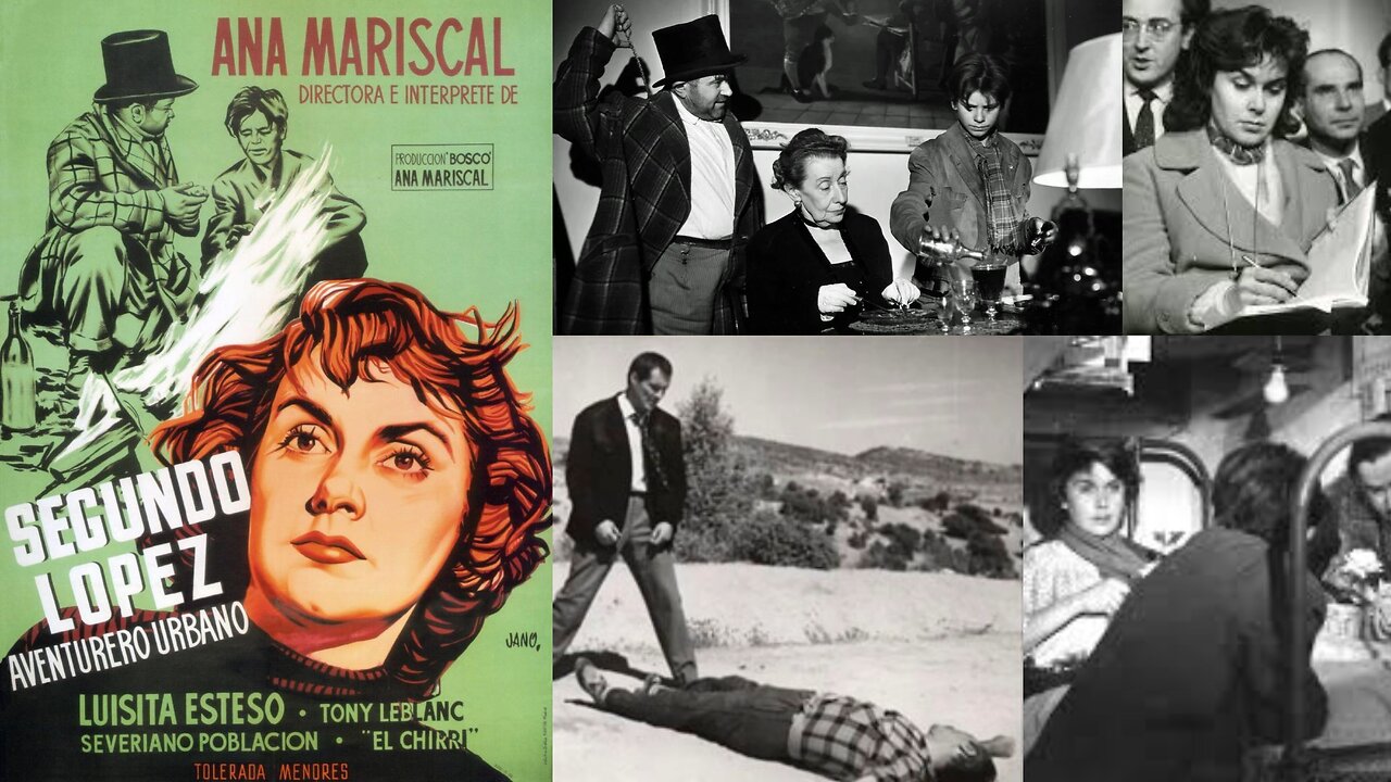 Segundo López, aventurero urbano (1953) Tony Leblanc,Comedy,Spanish Post-War (Eng/Fran sub.)