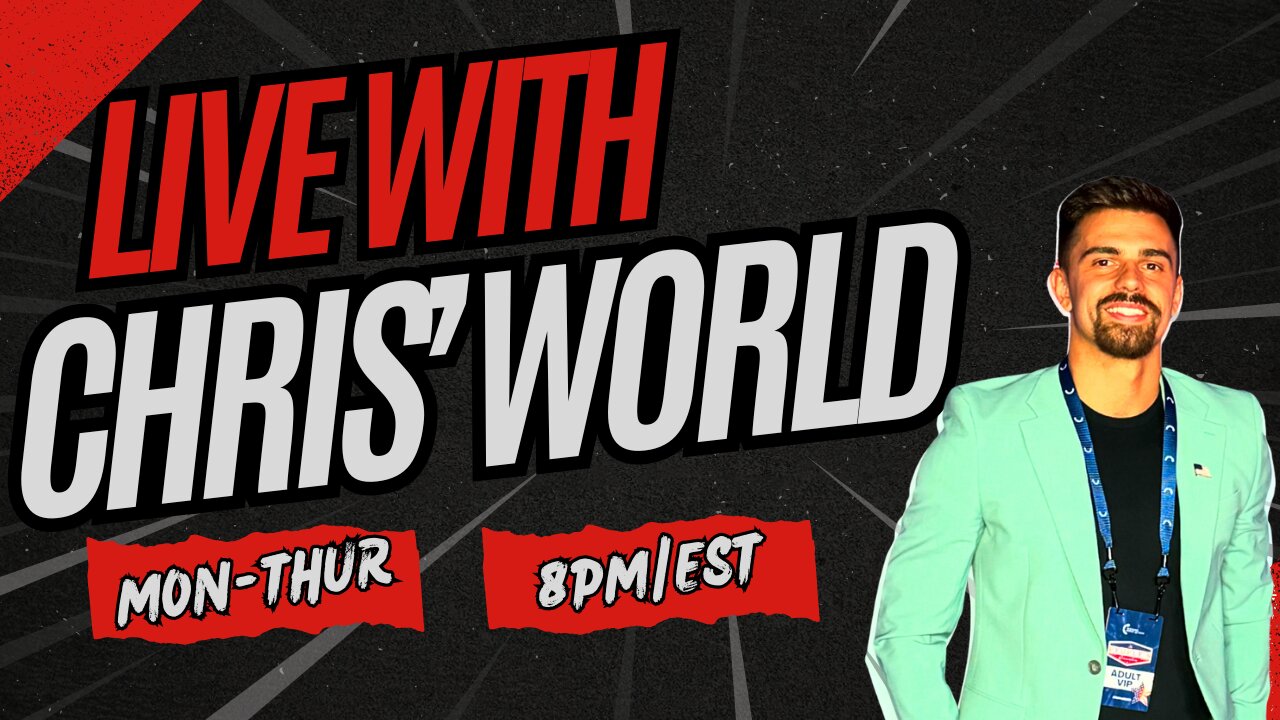 LIVE WITH CHRIS’WORLD - REPLAYS