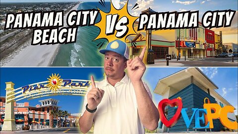PANAMA CITY is BETTER than PANAMA CITY BEACH FLORIDA