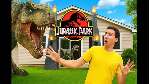 I Turned My House Into JURASSIC PARK! 🦖🏠