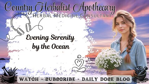 Evening Serenity by the Ocean - Calming, Soothing, Relaxation Sounds of Nature