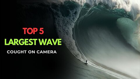 "Top 5 Largest Waves Ever Caught on Camera 🌊😱"