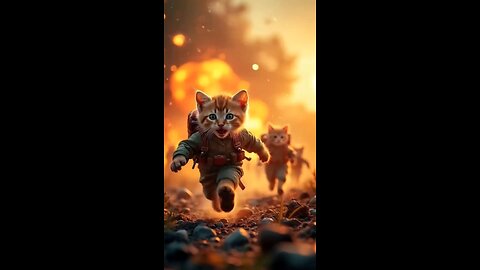 Mission Paw-sible: AI Army Cat in Action!” Army Cat Goes AI Mode – Must Watch! Brave AI Army Cat