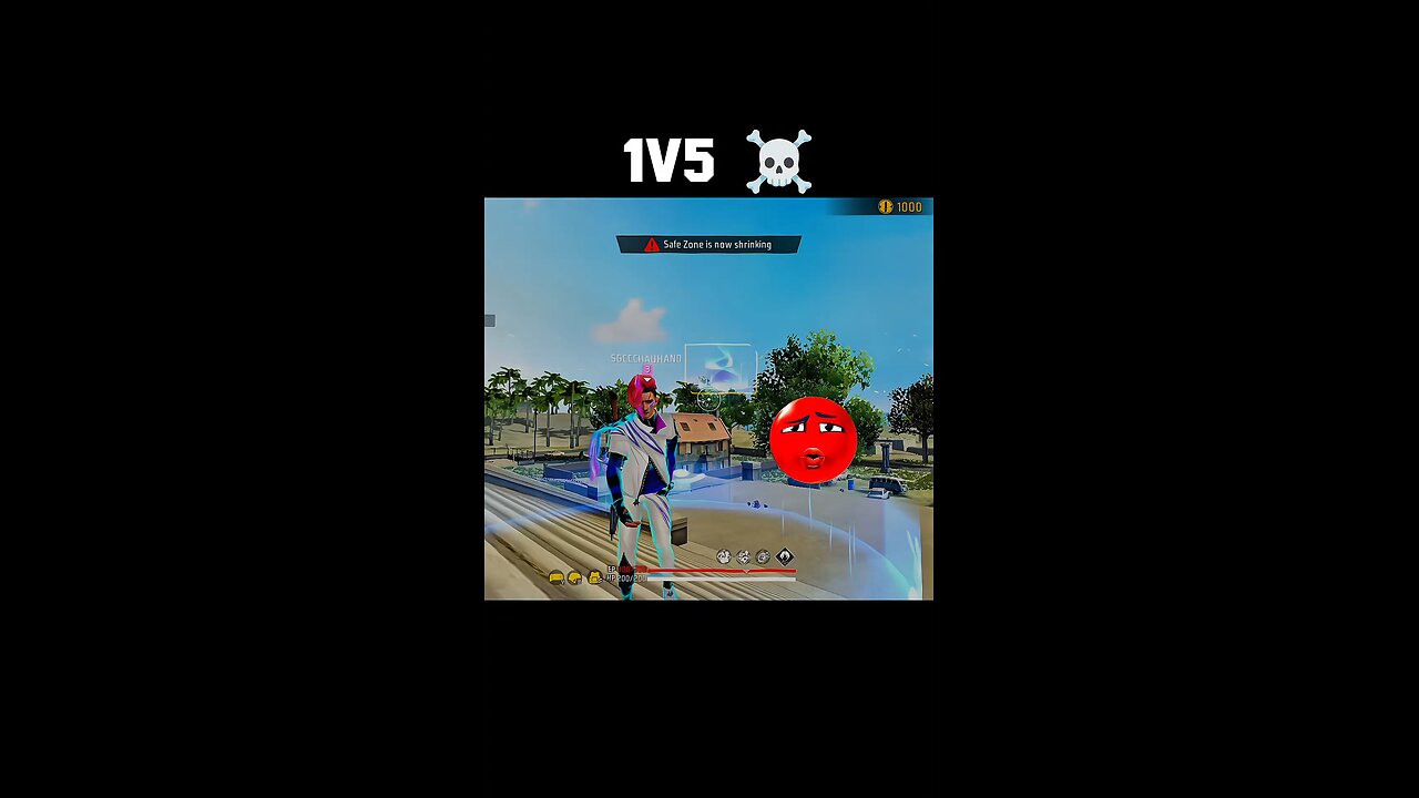 "1v5 Clutch in BR Rank | Free Fire Pro Gameplay | Insane Comeback 🔥"