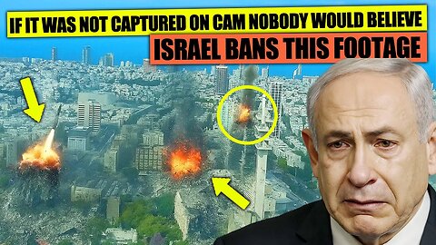 LEAKED： Shocking New Footage Emerges of Iranian Strikes on Tel Aviv