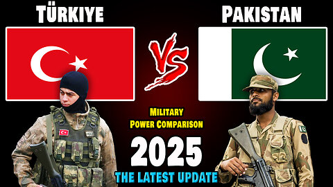 Türkiye vs Pakistan Military Power Comparison 2025 | Pakistan vs Türkiye Military Power 2025