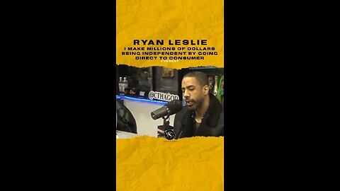 @ryanleslie I make millions of dollars being independent by going direct to consumer