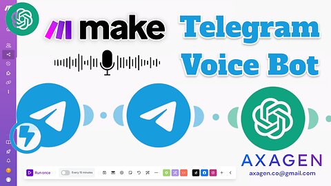 Telegram Voice Bot with ChatGPT - Send and receive audio