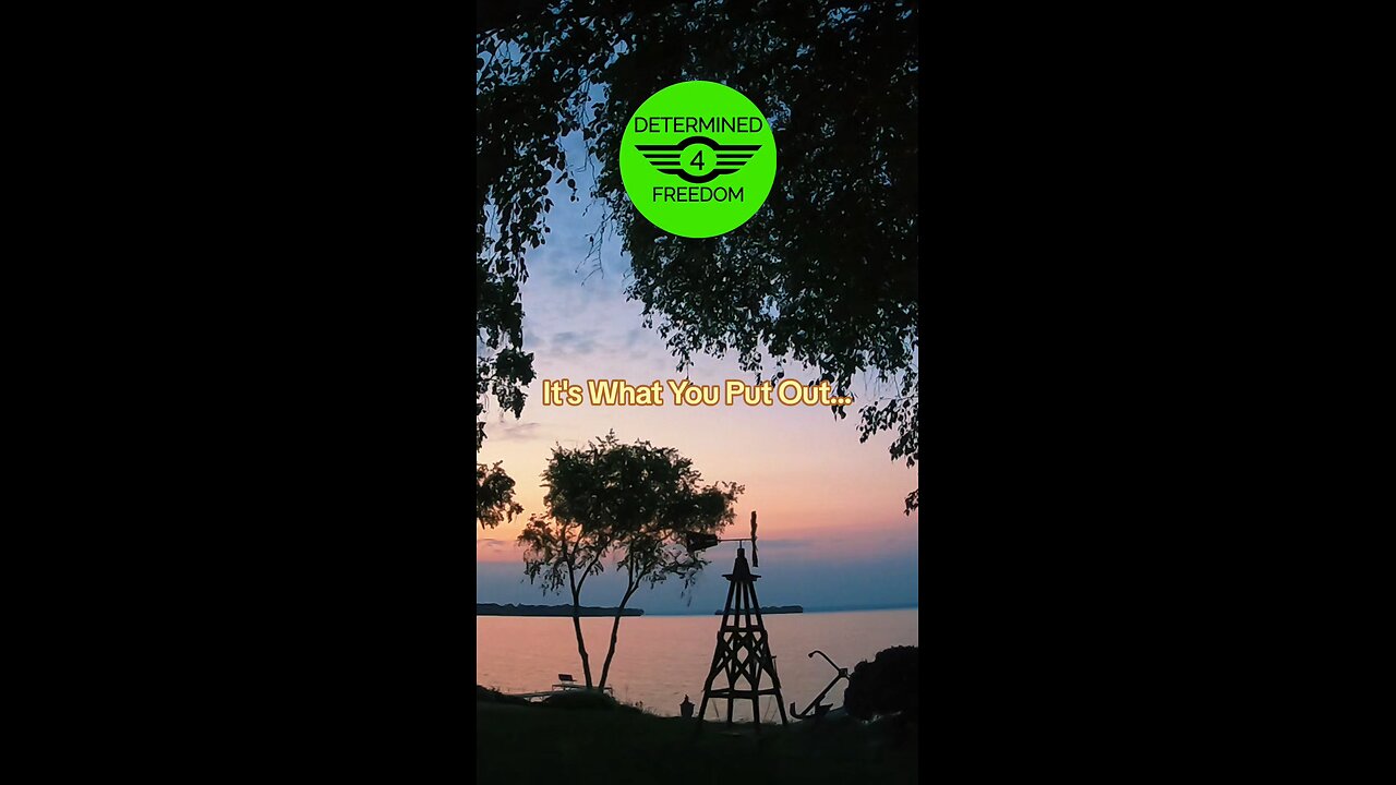 It's What You Put Out...