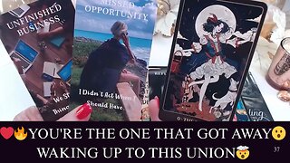 ❤️‍🔥YOU'RE THE ONE THAT GOT AWAY😮WAKING UP TO THIS UNION🤯TWIN FLAME COLLECTIVE LOVE TAROT💖✨