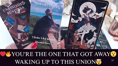 ❤️‍🔥YOU'RE THE ONE THAT GOT AWAY😮WAKING UP TO THIS UNION🤯TWIN FLAME COLLECTIVE LOVE TAROT💖✨