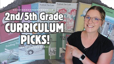 2nd & 5th GRADE HOMESCHOOL CURRICULUM HAUL! | 2025-2026 PICKS