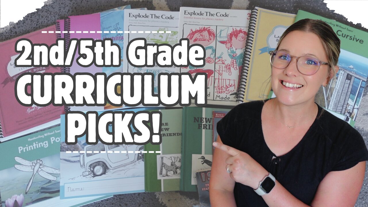 2nd & 5th GRADE HOMESCHOOL CURRICULUM HAUL! | 2025-2026 PICKS