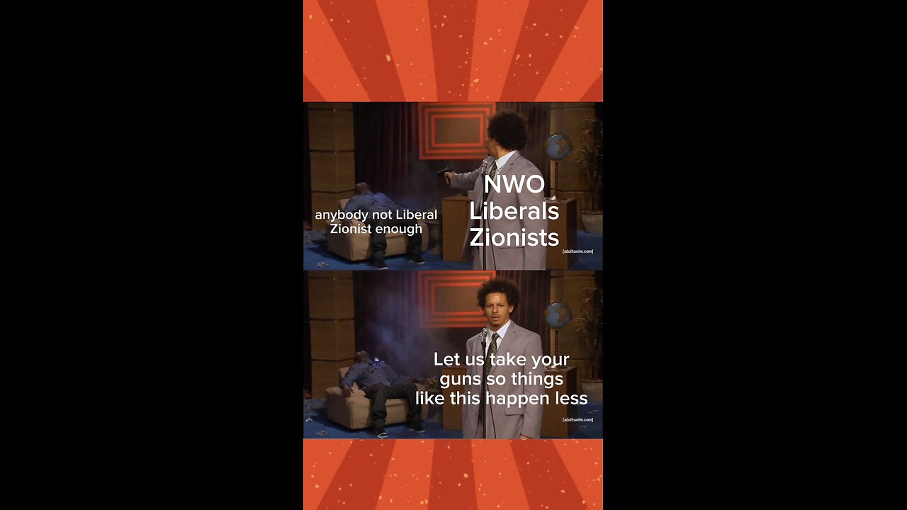 NWO Liberals Zionists violence against opposition want to ban guns