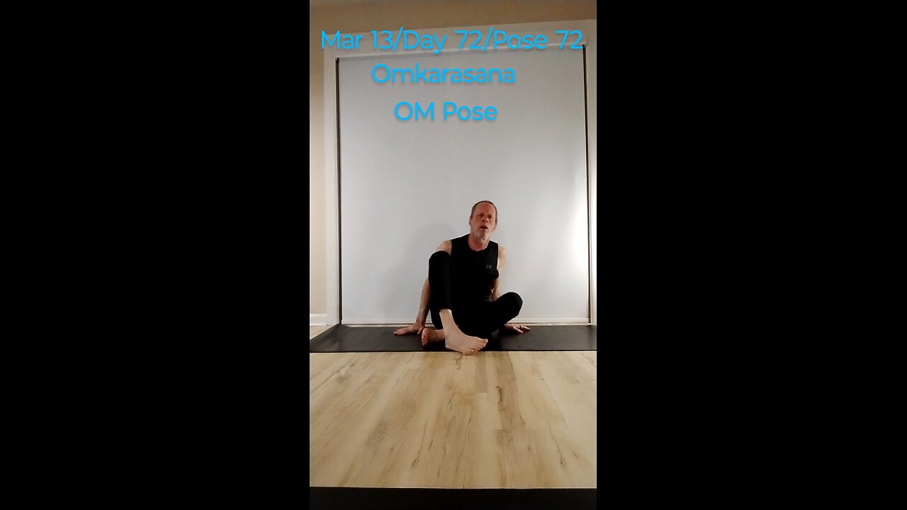 Omkarasana / OM Pose