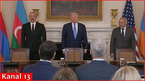 LIVE： Trump hosts Armenia and Azerbaijan for a peace summit
