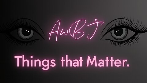 Things That Matter / What is Going On?