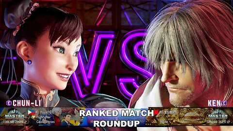 Kuya Kalbo SF6 Ranked Match Roundup. Chun Li Master Rank [Hori Fight Stick]