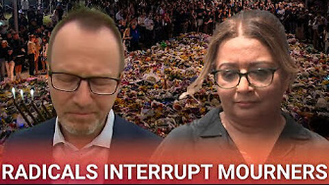 Left radicals interrupt mourners!