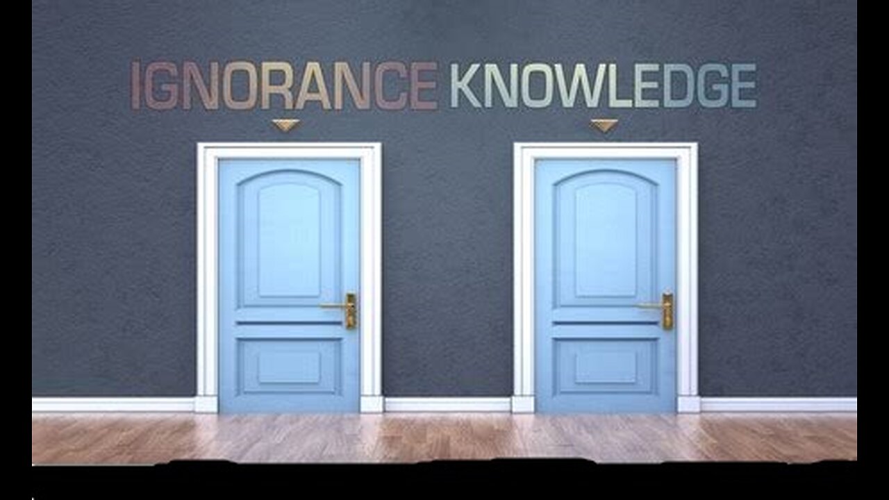 If Any Man Be Ignorant? Word Study. Part 1