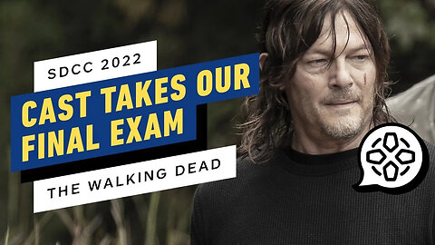 IGN Gives The Walking Dead Cast Their Exit Interview _ Comic Con 2022