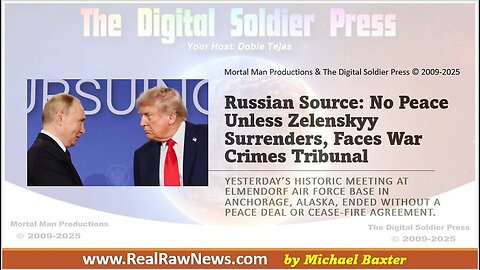 Russian Source – No peace unless Zelenskyy surrenders and stands trial for war crimes.