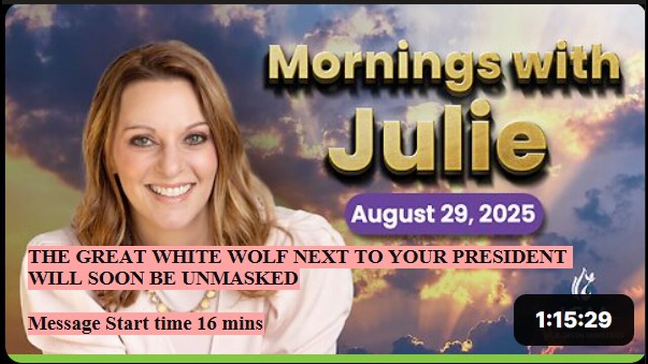Julie Green subs THE GREAT WHITE WOLF NEXT TO YOUR PRESIDENT WILL SOON BE UNMASKED