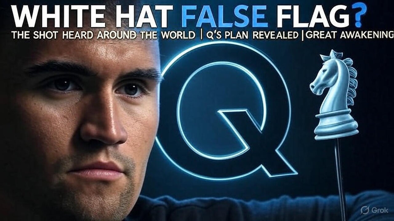 Q'S ULTIMATE PLAN: Charlie Kirk "Assassination" Was A White Hat OP To Launch The Great Awakening