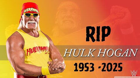 RIP to the LEGENDARY Hulk Hogan!