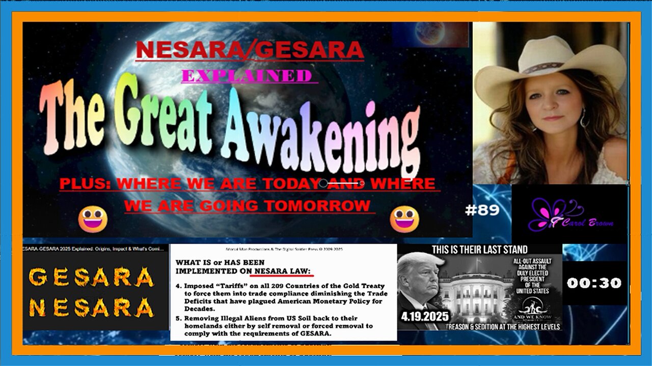 💖💥NESARA/GESARA EXPLAINED "THE GREAT AWAKENING IS UPON US" 💥💖