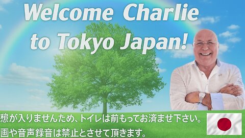 Charlie Ward Live from Tokyo Japan 9th August 2025