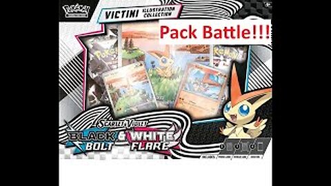 Pokemon Black Bolt & White Flare - Victini Collection Pack Battle!