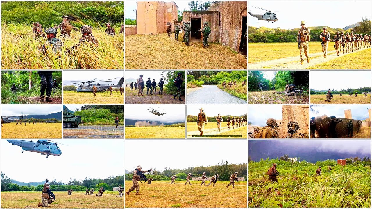 Tactical Amphibious Raid Exercise at RIMPAC 2024: Insane Military Training in Hawaii