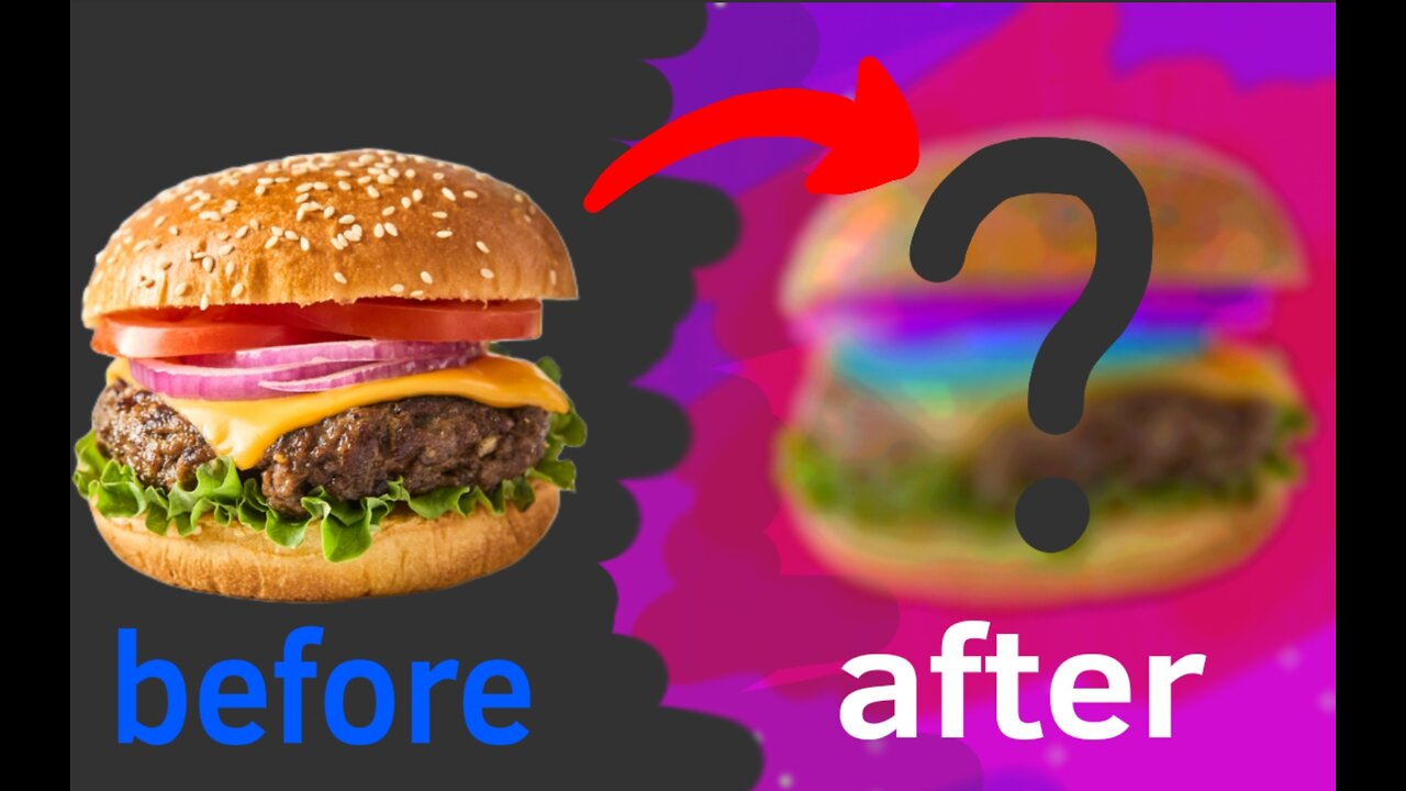 making a intergalactic cheeseburger.