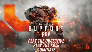 BATTLEFIELD 6 - SUPPORT CLASS POV - #1 CONQUEST MEDIC IN THE WORLD