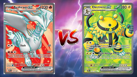 Pokemon TCG Live Reshiram EX Emboar VS Electivire EX Eelektrik!!