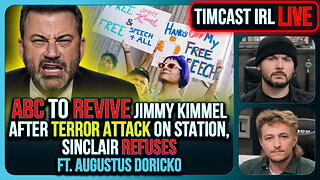 ABC REVIVES Jimmy Kimmel After TERROR Attack On Station, Sinclair REFUSES To Air Show | Timcast IRL