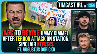 ABC REVIVES Jimmy Kimmel After TERROR Attack On Station, Sinclair REFUSES To Air Show | Timcast IRL