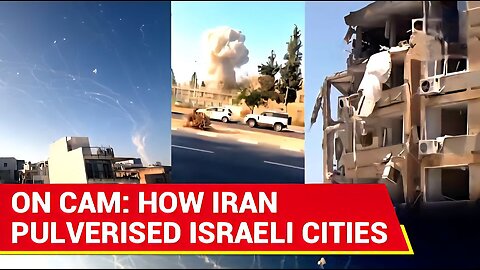 Iran's BRAND NEW Missile SMASHES Tel Aviv Stock Exchange, Skyscrapers, Beersheba Hospital