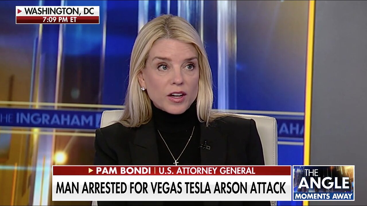 "NO PLEA DEAL" for Terrorism Suspects in Tesla Attacks Says AG Pam Bondi