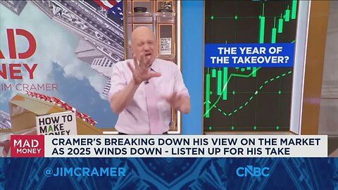 Takeovers, acquisitions will be extraordinary force for the bulls in 2026: Jim Cramer