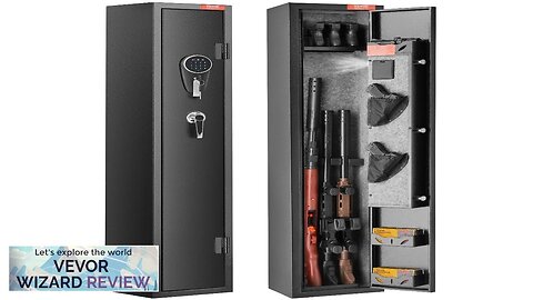 VEVOR 3 Rifles Gun Safe Rifle Safe with Lock & Digital Keypad Review