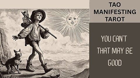 YOU CAN'T -- AND THAT MAY BE GOOD