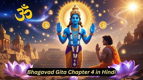 Bhagavad Gita Chapter 4 – ज्ञान योग | The Divine Knowledge of Karma & Avatars Explained